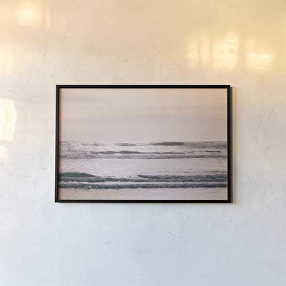 Kalaloch Coast II by Laura Marshall. shown as a paper print in a black flame. Available as a archival giclee rolled canvas, fine art paper, or poster print. SKU 53675i.