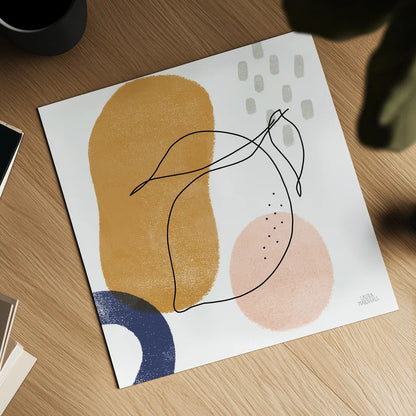 Kitchen Table II by Laura Marshall. Shown as a detailed flat fine art print, highlighting archival giclee quality. Available as an archival giclee rolled canvas, fine art paper, or poster print. SKU 56338a.