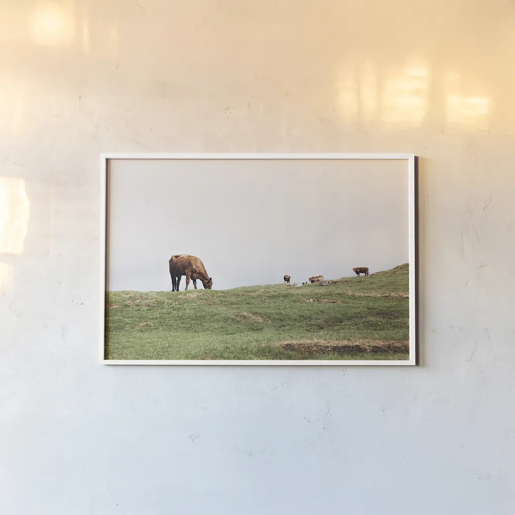 Lake District II by Laura Marshall. shown as a paper print in a white frame. Available as a archival giclee rolled canvas, fine art paper, or poster print. SKU 63272i.