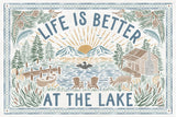 Lakeside Days I by Laura Marshall. SKU 84683i. Archival Giclee Fine art print for wall decor.