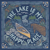 Lakeside Days III Blue by Laura Marshall. SKU 84697a. Archival Giclee Fine art print for wall decor.