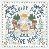 Lakeside Days IV by Laura Marshall. SKU 84686a. Archival Giclee Fine art print for wall decor.