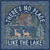 Lakeside Days V Blue by Laura Marshall. SKU 84699a. Archival Giclee Fine art print for wall decor.