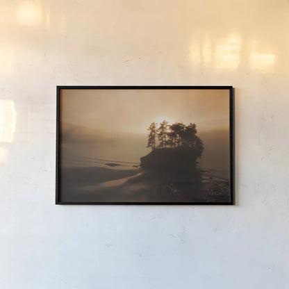 Last Light by Laura Marshall. shown as a paper print in a black flame. Available as a archival giclee rolled canvas, fine art paper, or poster print. SKU 42970i.