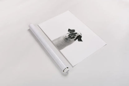 Lovable Llama II by Laura Marshall. shown as a rolled paper print. Available as archival giclee rolled canvas, fine art paper, or poster print. SKU 28489i.