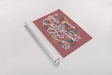 Love Letters I v2 by Laura Marshall. shown as a rolled paper print. Available as archival giclee rolled canvas, fine art paper, or poster print. SKU 78011i.
