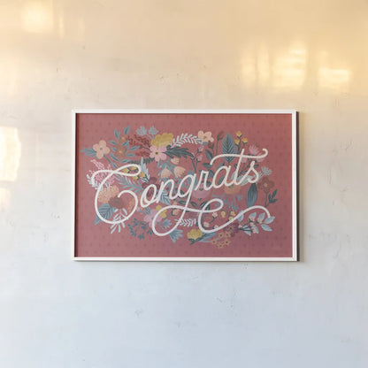 Love Letters I v2 by Laura Marshall. shown as a paper print in a white frame. Available as a archival giclee rolled canvas, fine art paper, or poster print. SKU 78011i.