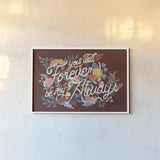 Love Letters II by Laura Marshall. shown as a paper print in a white frame. Available as a archival giclee rolled canvas, fine art paper, or poster print. SKU 61075i.