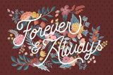 Love Letters II Forever by Laura Marshall. SKU 78012i. Archival Giclee Fine art print for wall decor.