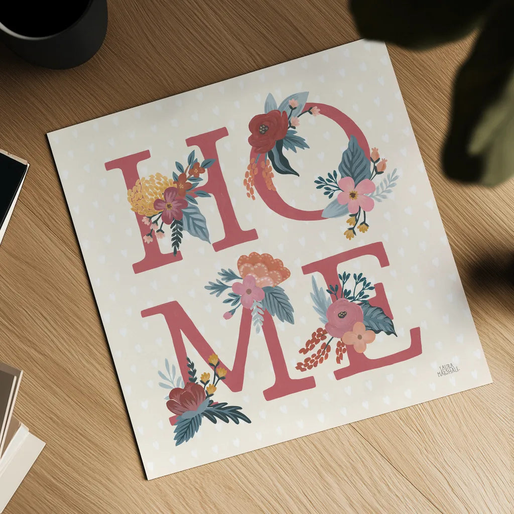 Love Letters IX by Laura Marshall. Shown as a detailed flat fine art print, highlighting archival giclee quality. Available as an archival giclee rolled canvas, fine art paper, or poster print. SKU 61082a.