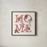 Love Letters IX by Laura Marshall. Shown in a sleek black glass frame for a contemporary gallery look. Available as an archival giclee rolled canvas, fine art paper, or poster print. SKU 61082a.