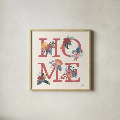 Love Letters IX by Laura Marshall. Shown in a natural wood glass frame for a timeless modern aesthetic. Available as an archival giclee rolled canvas, fine art paper, or poster print. SKU 61082a.