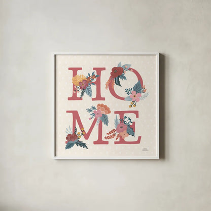 Love Letters IX by Laura Marshall. Shown in a crisp white glass frame for a clean and minimalist style. Available as an archival giclee rolled canvas, fine art paper, or poster print. SKU 61082a.