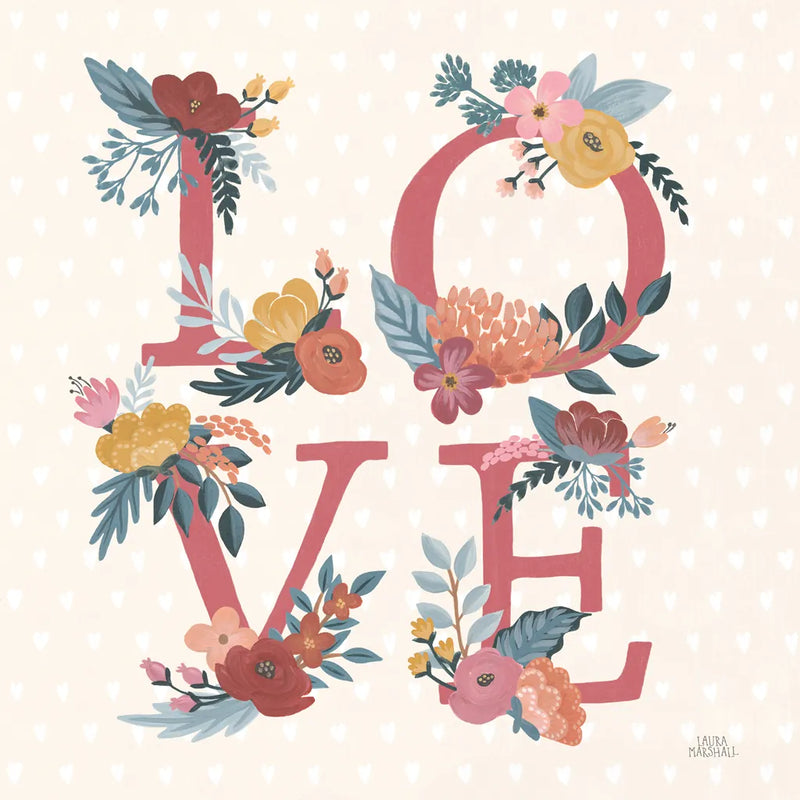 Love Letters VII by Laura Marshall. SKU 61080a. Archival Giclee Fine art print for wall decor.