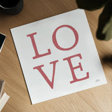 Love Letters VII No Flowers by Laura Marshall. Shown as a detailed flat fine art print, highlighting archival giclee quality. Available as an archival giclee rolled canvas, fine art paper, or poster print. SKU 65233a.