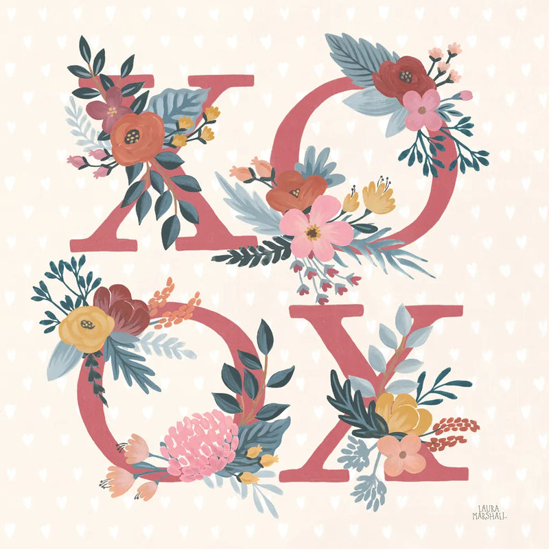 Love Letters VIII by Laura Marshall. SKU 61081a. Archival Giclee Fine art print for wall decor.