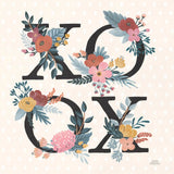 Love Letters VIII Black by Laura Marshall. SKU 70513a. Archival Giclee Fine art print for wall decor.