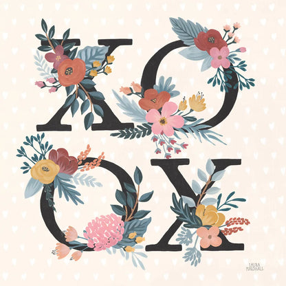 Love Letters VIII Black by Laura Marshall. SKU 70513a. Archival Giclee Fine art print for wall decor.