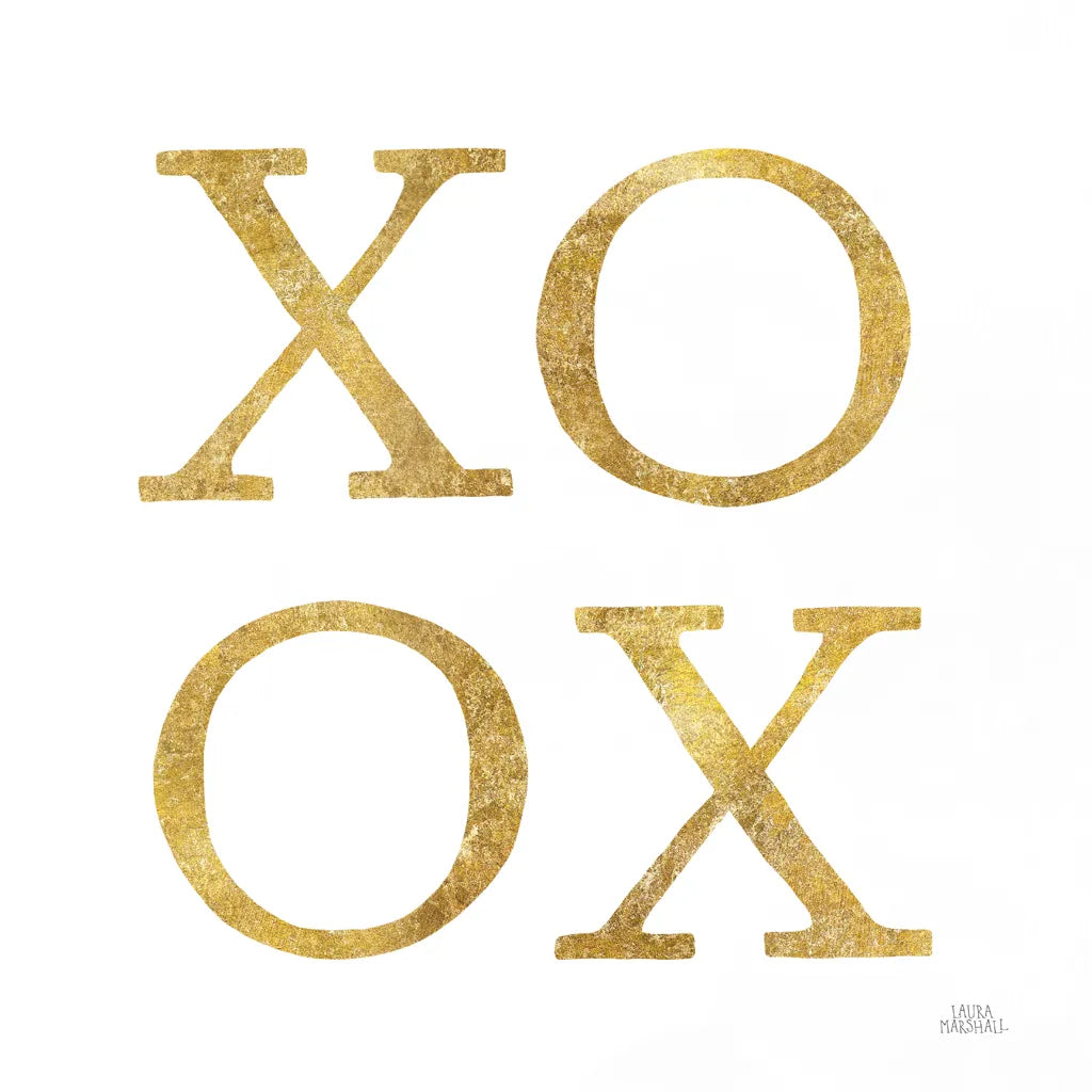 Love Letters XoXo by Laura Marshall. SKU 67433a. Archival Giclee Fine art print for wall decor.
