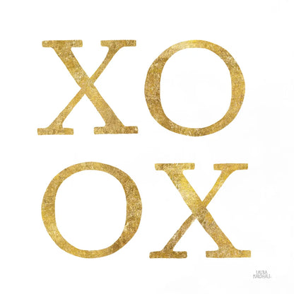 Love Letters XoXo by Laura Marshall. SKU 67433a. Archival Giclee Fine art print for wall decor.