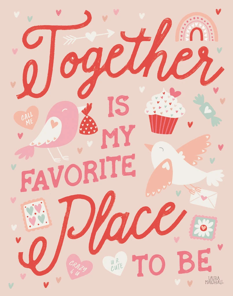Lovebirds V by Laura Marshall