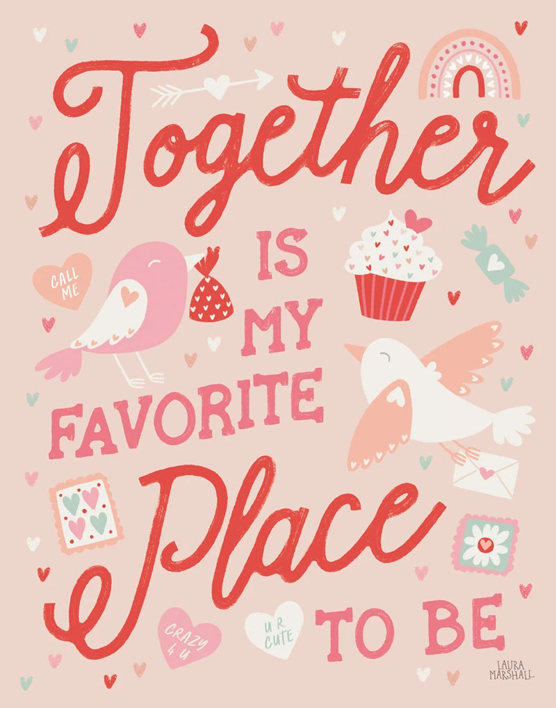 Lovebirds V by Laura Marshall