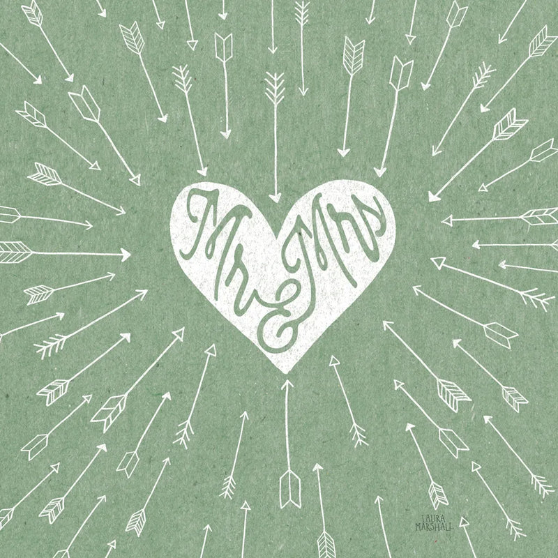 Lovestruck I Sq by Laura Marshall. SKU 55627a. Archival Giclee Fine art print for wall decor.