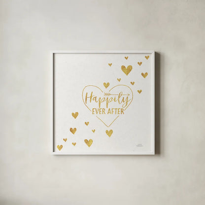 Lovestruck IV Sq by Laura Marshall. Shown in a crisp white glass frame for a clean and minimalist style. Available as an archival giclee rolled canvas, fine art paper, or poster print. SKU 55630a.