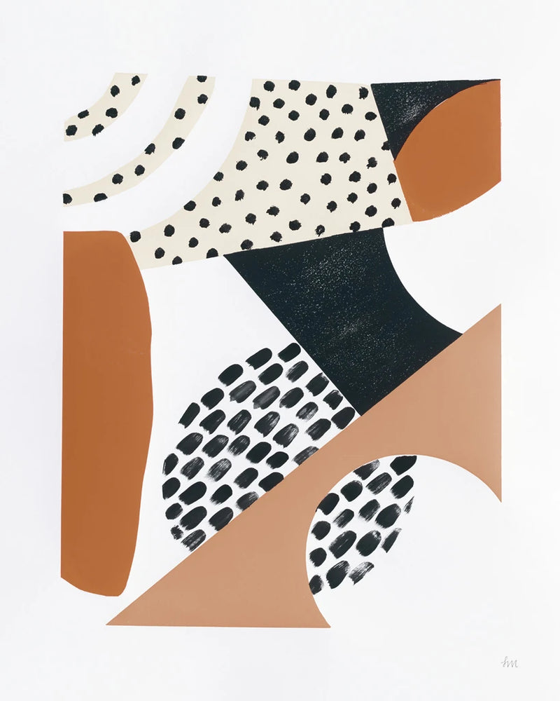 Luminous Tumble II Warm by Laura Marshall