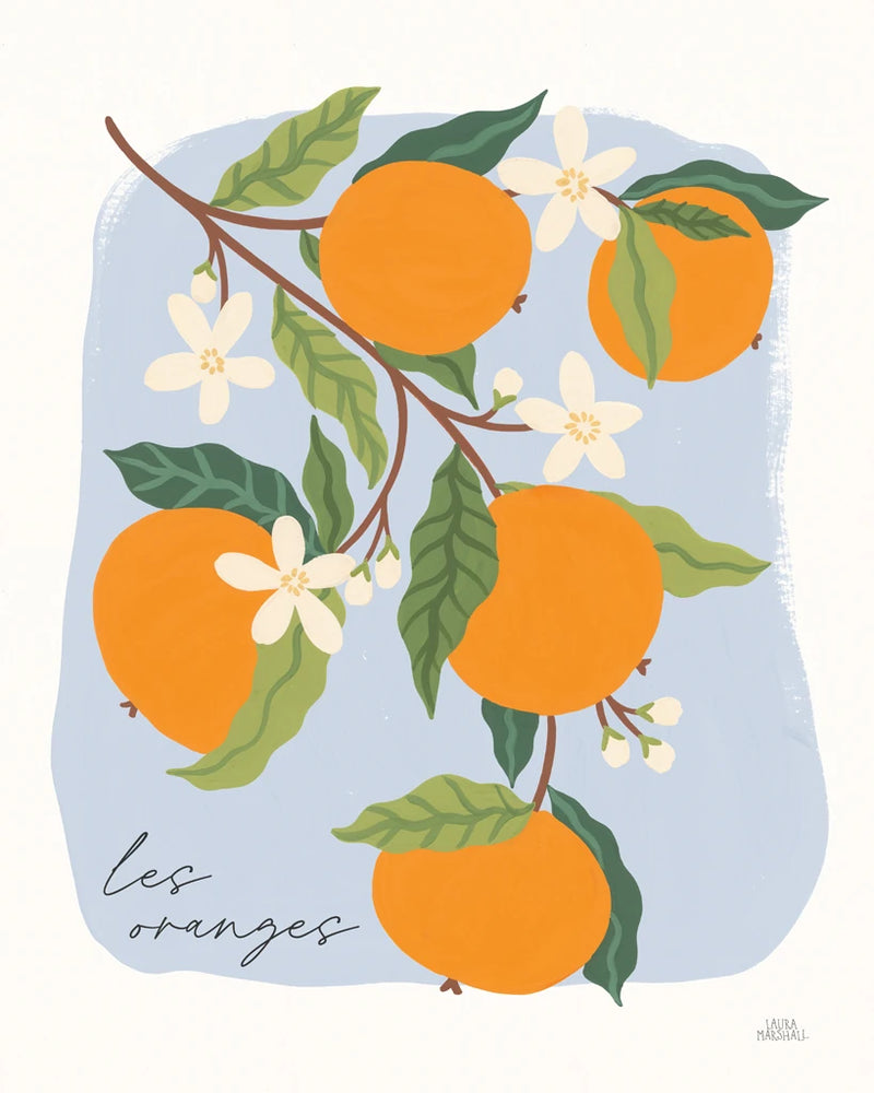 Marche aux Fruits I v2 by Laura Marshall