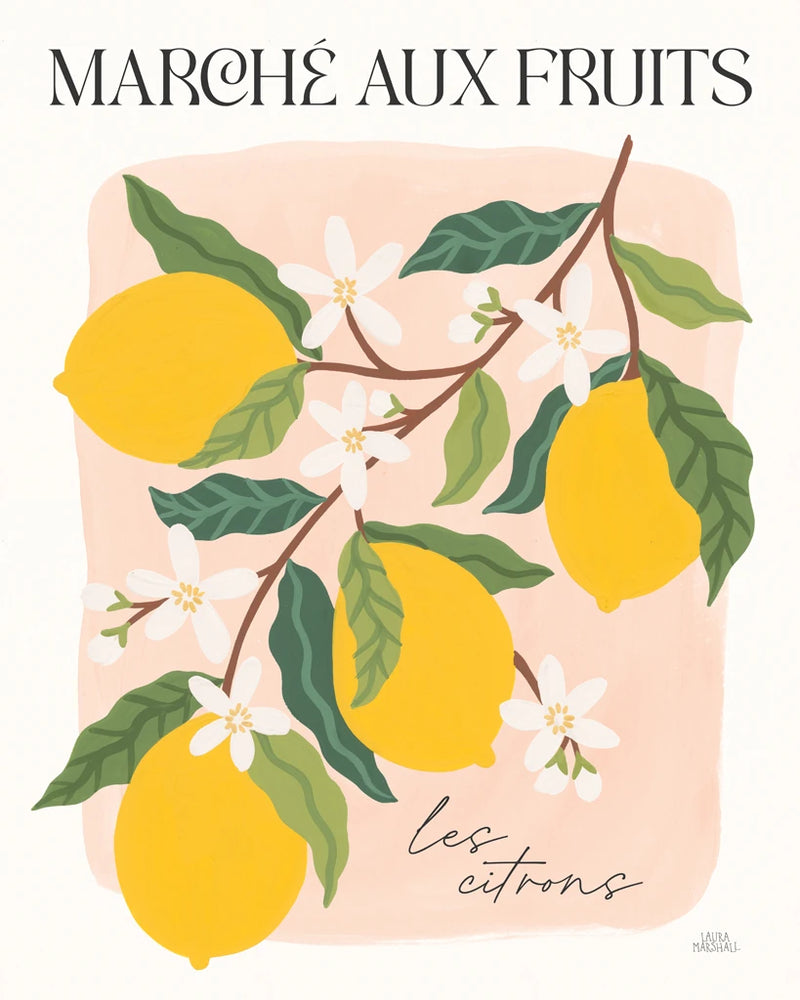 Marche aux Fruits II by Laura Marshall