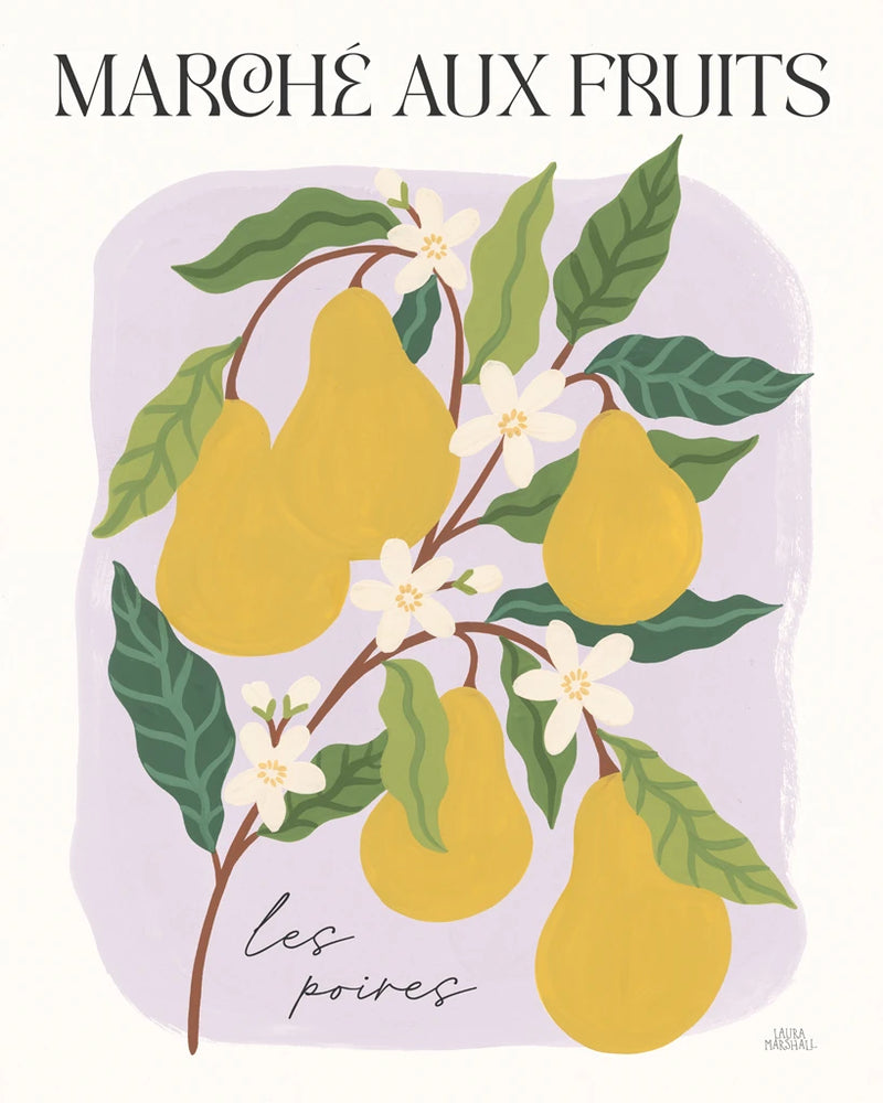 Marche aux Fruits III by Laura Marshall