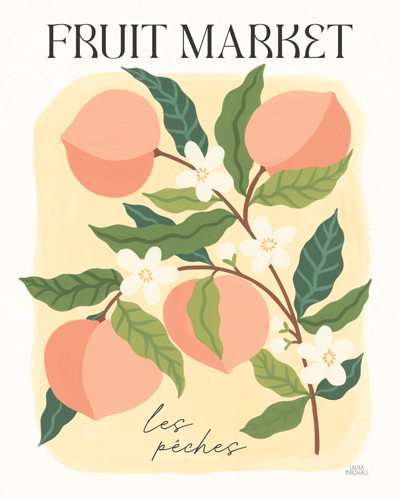 Marche aux Fruits IV v2 by Laura Marshall