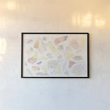 Meadow Breeze I by Laura Marshall. shown as a paper print in a black flame. Available as a archival giclee rolled canvas, fine art paper, or poster print. SKU 34901i.