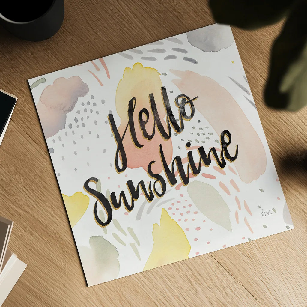 Meadow Breeze II by Laura Marshall. Shown as a detailed flat fine art print, highlighting archival giclee quality. Available as an archival giclee rolled canvas, fine art paper, or poster print. SKU 34902a.