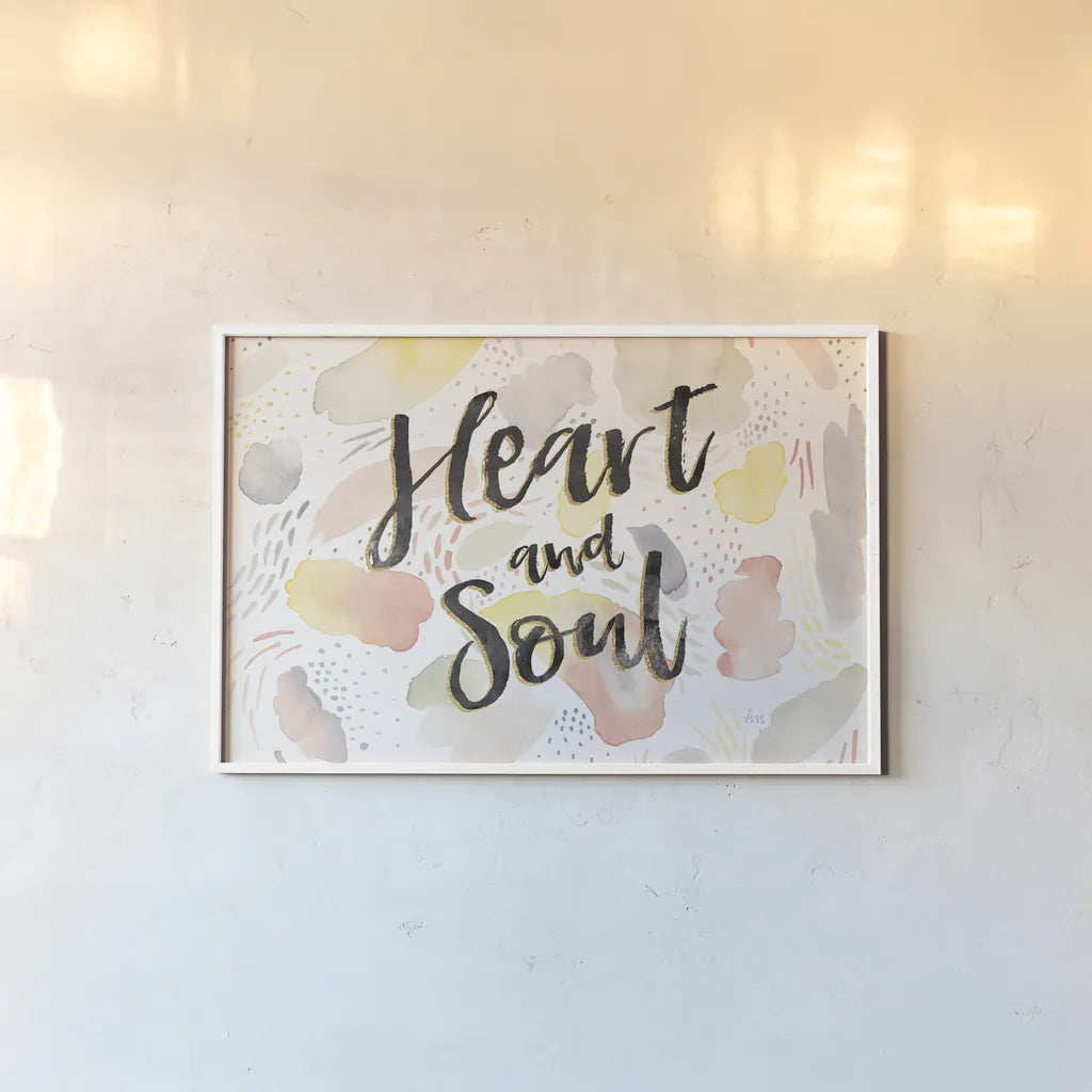 Meadow Breeze VII by Laura Marshall. shown as a paper print in a white frame. Available as a archival giclee rolled canvas, fine art paper, or poster print. SKU 34907i.