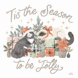 Merry Meows II by Laura Marshall. SKU 100370a. Archival Giclee Fine art print for wall decor.