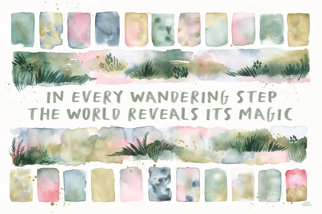 Midsummer Meadow I by Laura Marshall. SKU 101330i. Archival Giclee Fine art print for wall decor.