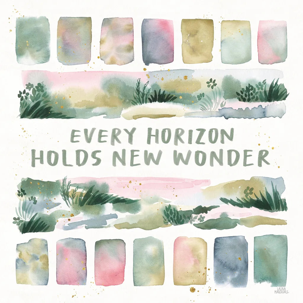 Midsummer Meadow III by Laura Marshall. SKU 101332a. Archival Giclee Fine art print for wall decor.