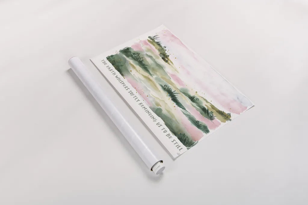 Midsummer Meadow IV by Laura Marshall. shown as a rolled paper print. Available as archival giclee rolled canvas, fine art paper, or poster print. SKU 101333i.