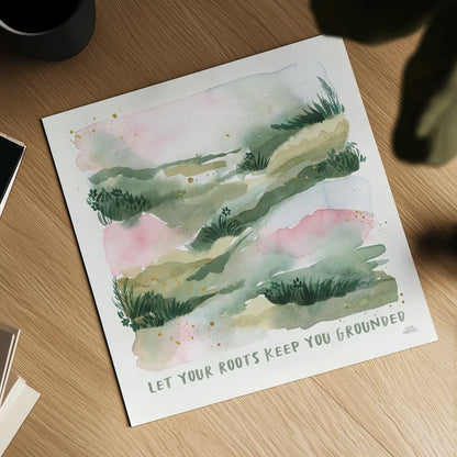 Midsummer Meadow V by Laura Marshall. Shown as a detailed flat fine art print, highlighting archival giclee quality. Available as an archival giclee rolled canvas, fine art paper, or poster print. SKU 101334a.