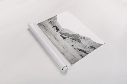 Moke Lake Horses IV by Laura Marshall. shown as a rolled paper print. Available as archival giclee rolled canvas, fine art paper, or poster print. SKU 84132i.