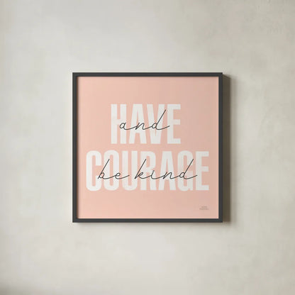 Morning Affirmations I by Laura Marshall. Shown in a sleek black glass frame for a contemporary gallery look. Available as an archival giclee rolled canvas, fine art paper, or poster print. SKU 53866a.