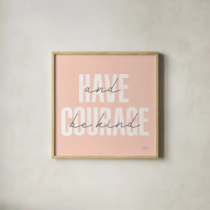 Morning Affirmations I by Laura Marshall. Shown in a natural wood glass frame for a timeless modern aesthetic. Available as an archival giclee rolled canvas, fine art paper, or poster print. SKU 53866a.