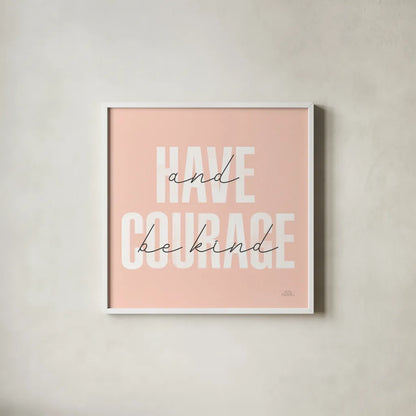 Morning Affirmations I by Laura Marshall. Shown in a crisp white glass frame for a clean and minimalist style. Available as an archival giclee rolled canvas, fine art paper, or poster print. SKU 53866a.