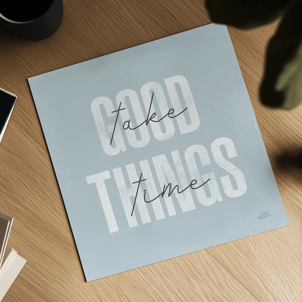 Morning Affirmations III by Laura Marshall. Shown as a detailed flat fine art print, highlighting archival giclee quality. Available as an archival giclee rolled canvas, fine art paper, or poster print. SKU 53868a.