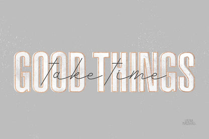 Morning Affirmations III Gray Horizontal by Laura Marshall. SKU 69341i. Archival Giclee Fine art print for wall decor.