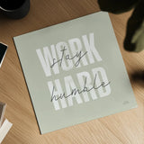 Morning Affirmations IV by Laura Marshall. Shown as a detailed flat fine art print, highlighting archival giclee quality. Available as an archival giclee rolled canvas, fine art paper, or poster print. SKU 53869a.