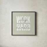 Morning Affirmations IV by Laura Marshall. Shown in a sleek black glass frame for a contemporary gallery look. Available as an archival giclee rolled canvas, fine art paper, or poster print. SKU 53869a.