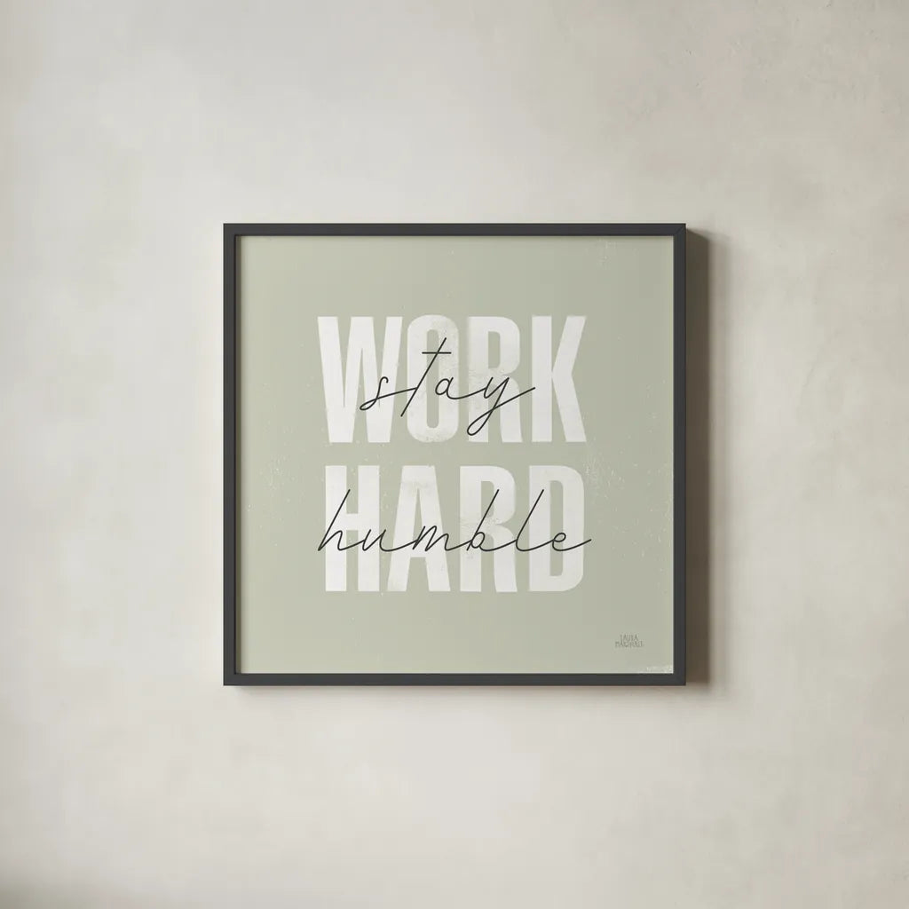 Morning Affirmations IV by Laura Marshall. Shown in a sleek black glass frame for a contemporary gallery look. Available as an archival giclee rolled canvas, fine art paper, or poster print. SKU 53869a.